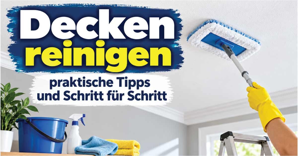 Decken reinigen