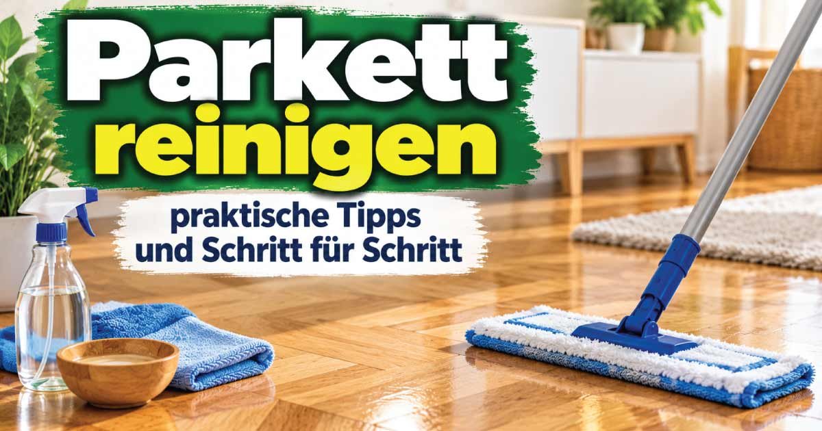Parkett reinigen