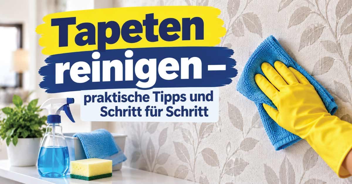 Tapeten reinigen