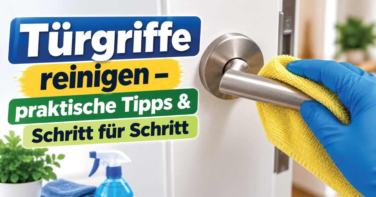 Türgriffe reinigen