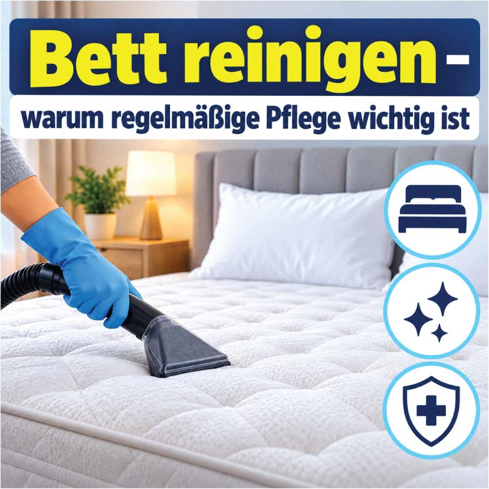 Bett reinigen