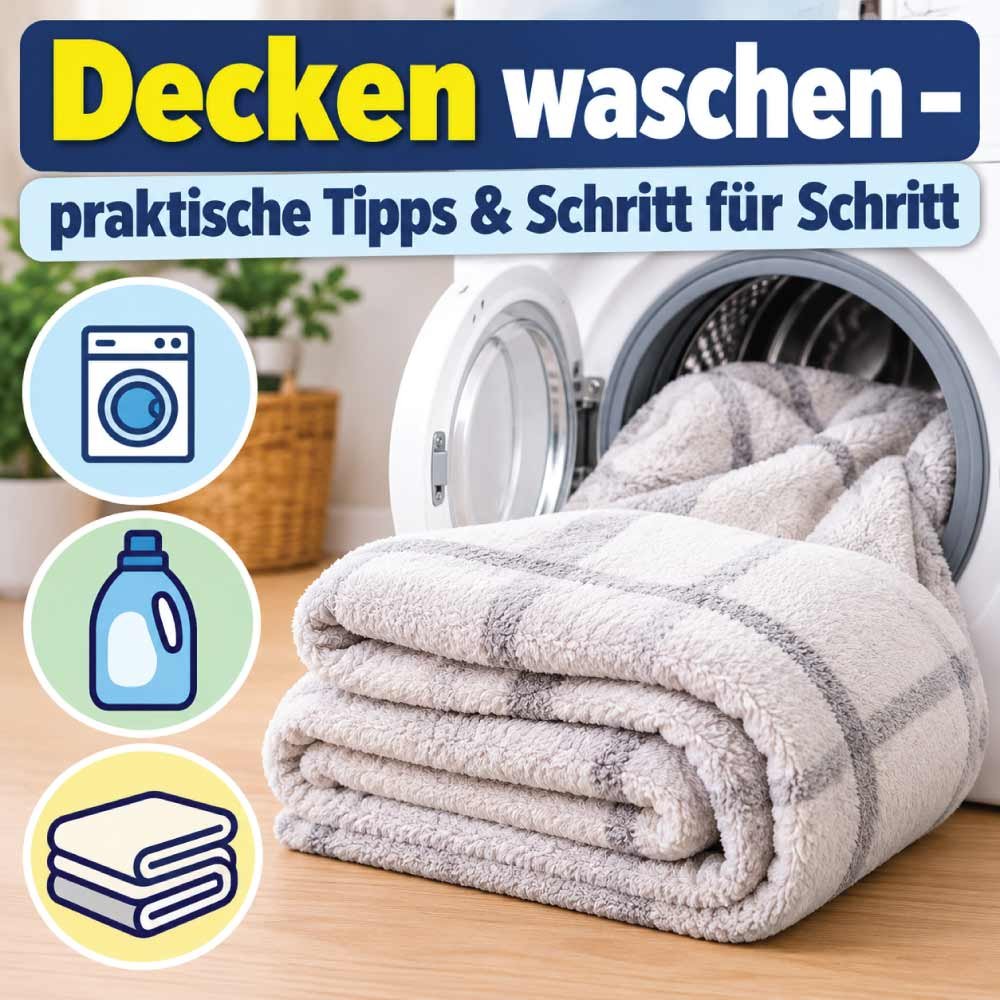 Decken waschen
