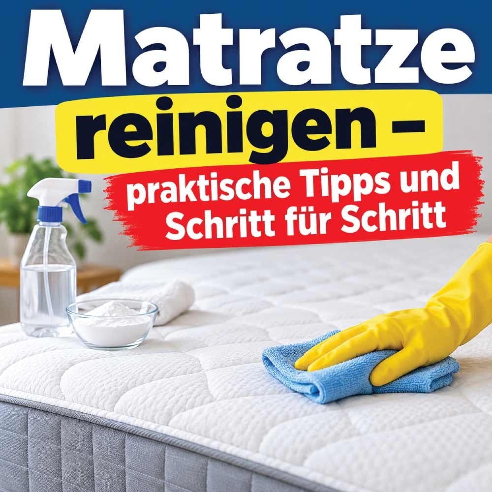 Matratze reinigen